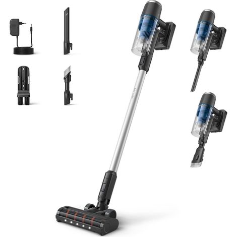 Aspirateur balai sans fil léger avec LED