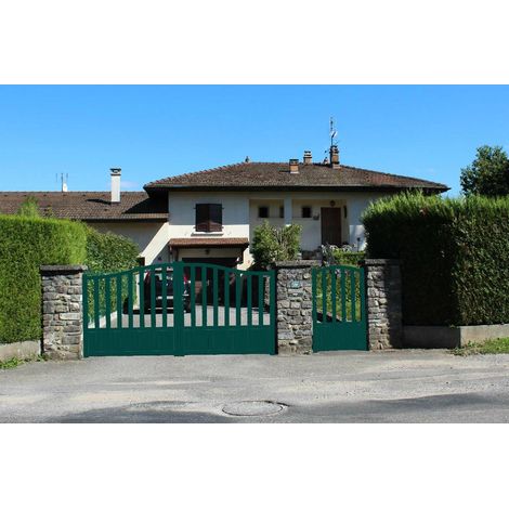 Portail Aluminium Battant PACA L3,5mxH1,50m (1/5)