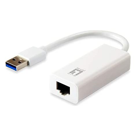 LevelOne USB-0401 Carte réseau et adaptateur - Accessoire réseau (câblé, USB, USB, 1000 Mbit/s, 10/100/1000 Mbps, 10/100/1000BaseT(X)) (1/3)