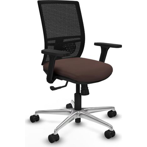 Chaise de bureau piqueras y crespo Yunquera noir mousse qualité (1/2)
