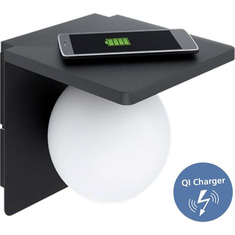 Applique Ciglie USB ronde - Blanc (1/3)