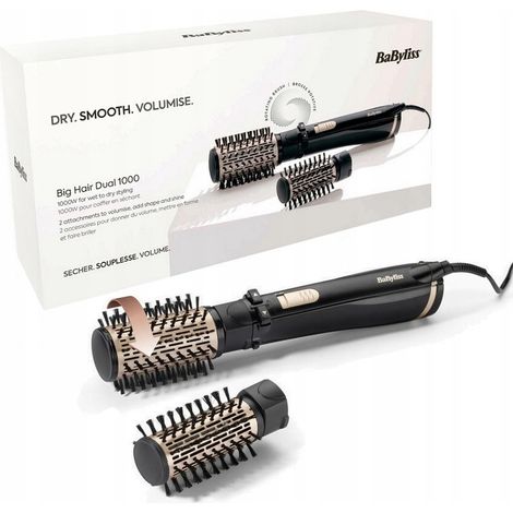 Asciugacapelli e arricciacapelli rotante a ionizzazione Babyliss AS962E