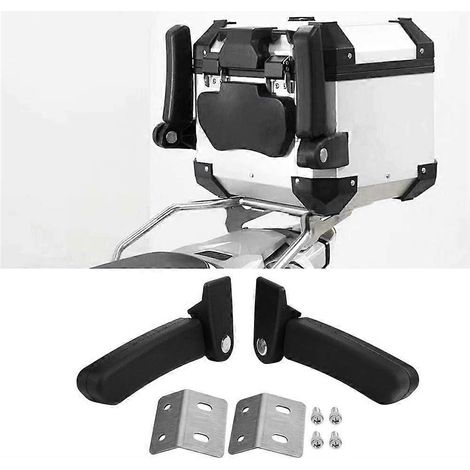 Ensemble d'accoudoirs arrière pour moto, en plastique ABS.