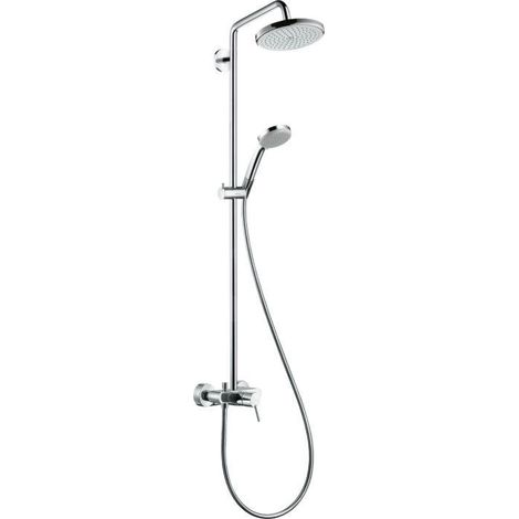 hansgrohe Croma Showerpipe 220 1 jet avec mitigeur monocommande, (1/5)