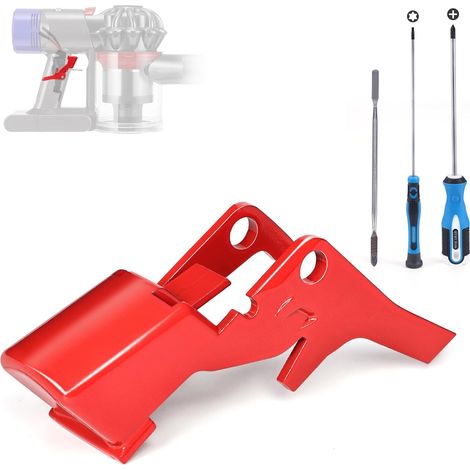 Metallschalter V7 V8 – Kompatibel mit Dyson SV10 SV11 – V8 Absolute-Taste – Staubsaugerzubehör mit Reparaturwerkzeug (1/5)
