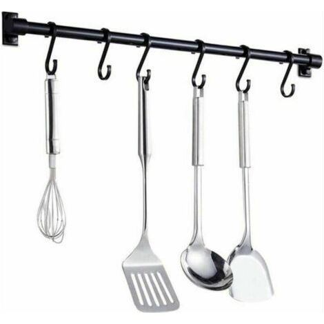Crochet de cuisine de style européen ustensiles de cuisine suspendus barre de mise en page rack espace de poinçonnage gratuit fabricant de rack de planche à découper en aluminium 1pc (1/4)