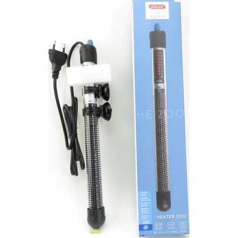 Zolux 200W Riscaldatore Trasparente per Acquario (1/5)