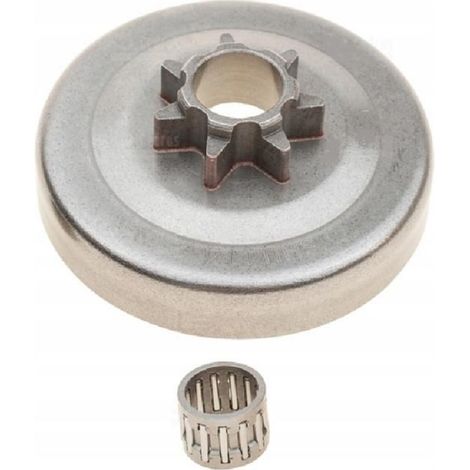 Tambour D'Embrayage - Pignon Fixe - Pour Tronçonneuse Husqvarna 340 345 350 445 450 Jonsered CS2145 CS2152 CS2153 CS2245 CS2250 - 1 Pièce (1/2)