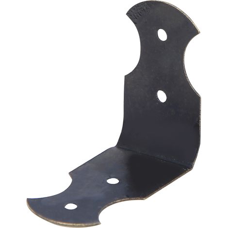 Boîte à bijoux en bois avec protections d'angle pour 50 pièces, couleur bronze, 4,5 x 1,3 cm. (1/5)