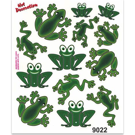 Adesivi Stickers Giganti Rane 24 x 20 cm (1/4)