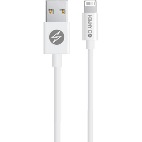 Cable usb a vers lightning 1m blanc