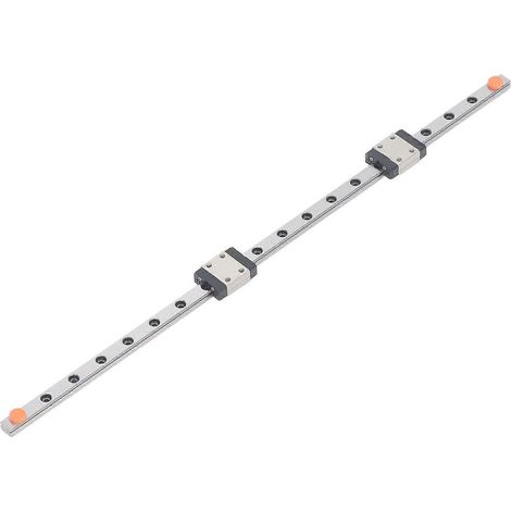MGN7C Linearführungsschiene, hochpräzise, 4-Punkt-Kontaktierung, leichtgängiger Linearführungsschlitten mit 2 Gleitflächen
