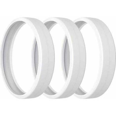 Neumáticos de repuesto para robots de piscina – 3 unidades de goma blanda compatibles con Polaris 180, 280, 360, 380, C10