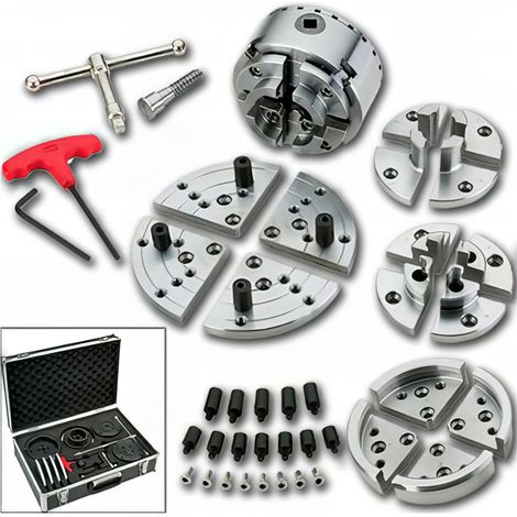 Coffret mandrin 4 mors + accessoires (1/5)
