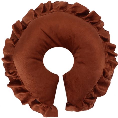 Coussin visage détachable en forme de U pour lit massage SPA salon, oreiller café confortable (1/5)