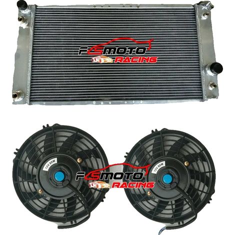 Radiador, totalmente de aluminio, tamaño del núcleo: 26 x 15 x 1.6, tamaño total: 31.5 x 17 x 3.5, compatibilidad: SUV GM, camioneta compacta (1/5)