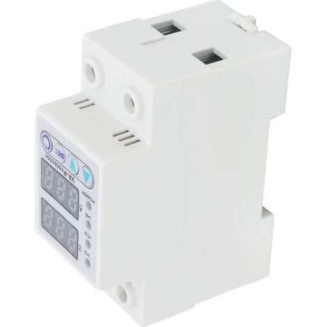 Protecteur de surtension 220V avec écran LED et réinitialisation automatique pour courant alternatif (1/5)