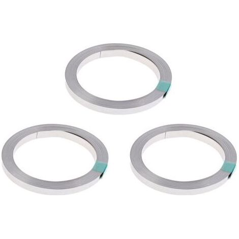 3 Rouleaux Bande De Nickel: Pur Nickel Bande, 0.18mm10M Soudure par Point Bande Nickel Pur Résistance à la Corrosion Soudeuse par Point Ruban en Nickel pour Les Batteries 18650 Batterie de Sou (1/5)