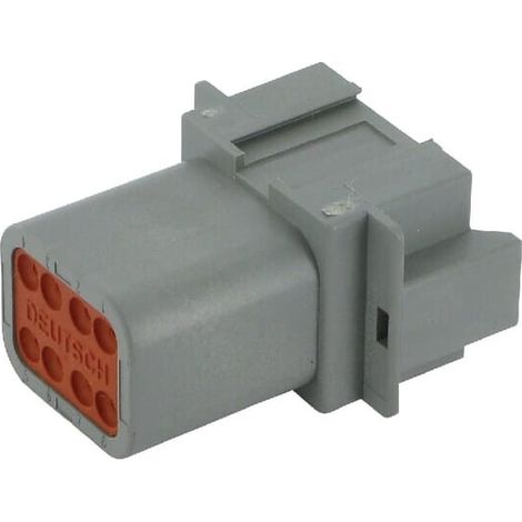 Caja para enchufe 8 P. Male DT DT DEUTSCH POSITIONS DSDT048PA