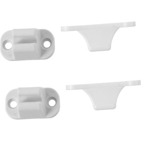 2 pièces Loquet de Porte Nylon pour Caravane Camping Support Arrêt T-Type Résistant Accessoire Accroche Porte Soute Extérieur Installation Facile