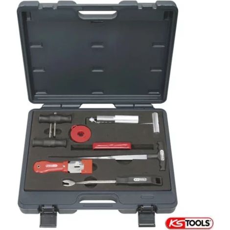 Kstools – Coffret de démontage de pare-brise 8 pièces – Outils pour extraction sans effort – Compatible avec plusieurs marques automobiles (1/3)