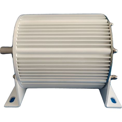 Générateur éolien, 220V, générateur à courant alternatif triphasé à basse vitesse avec aimant permanent, conception durable, Avec Base, 6000W, 220V (1/2)