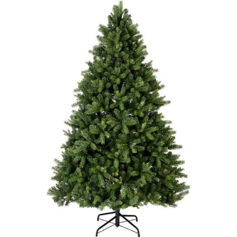 KLULK Albero Di Natale Campiglio Alto 240 Cm Con Diametro 155 Cm, Apertura Ad Ombrello, Ignifugo, 12 Anni Di Garanzia