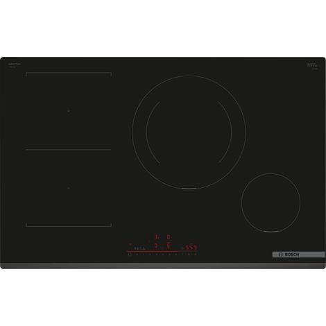 Bosch Serie 6 PVS831HB1E placa de inducción negra 80 cm