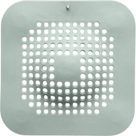 Couvercle de siphon de sol en silicone anti-obstruction pour lavabo, filtre anti-cheveux pour siphon de salle de bain, filtre d'égout (1/5)