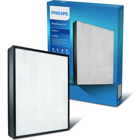 Filtro HEPA Philips FY2422/30 per AC2882, AC2887, AC2889, AC3829 (1/5)