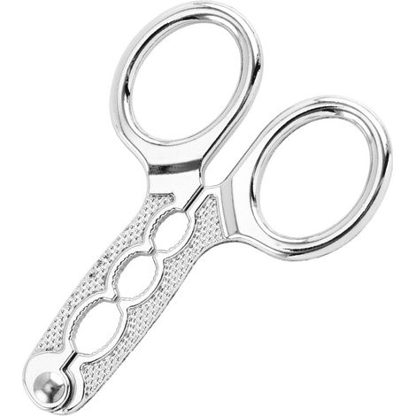 Multi-Fonction De Noix De Pin Décortiqueur Melon Graines Casse-Noisette Pince Scissor Pistaches Ouvre Clamp (1/5)