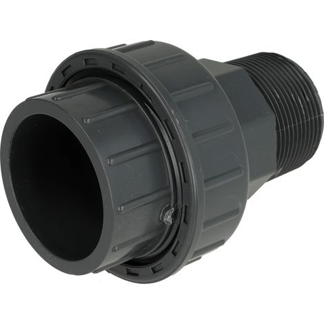 Raccord PVC PN 10 50 mm x 11/2’’ FM sans joint torique