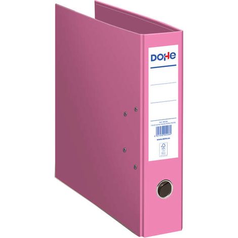 Archivador Ecofile fabricado en cartÃ³n rÃ­gido, forrado con papel offset impreso en color en exterior y en el interior. Con ollao, rado, tarjetero ad