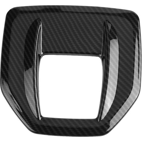 Copertura per pannello auto, scatola del cambio, pannello interno, materiale ABS effetto fibra di carbonio, leggero, facile da usare, adesivo antigraffio. (1/5)