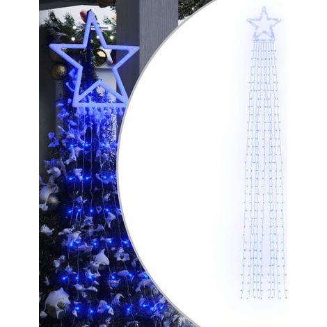 Couronne de Noël bleue à 320 LED, 375 cm (1/5)