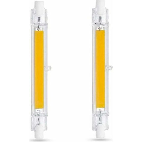 Ampoule LED R7S 118 mm 10 W 220 V Blanc chaud 3000 K, 1000 lm, équivalent à une ampoule halogène R7S J118 80 W/100 W, non dimmab (1/5)