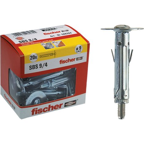 Tasselli acciaio sbs 9/4 con vite - fischer