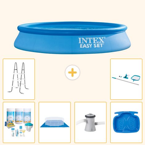 Intex Piscine Easy Set Ronde - 305x61 cm - 7-pièces S20961 (1/5)