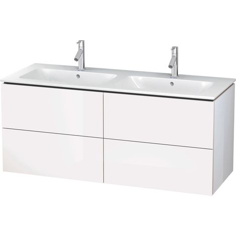Duravit L-Cube Meuble sous-lavabo suspendu, 4 tiroirs,