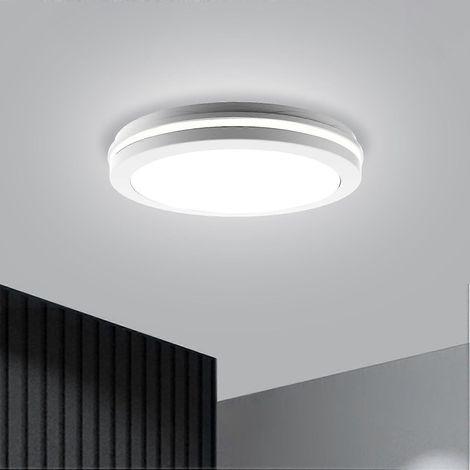 LED-Deckenleuchte, drei dimmbare Farben, Weiß, für Badezimmer, Balkon, Schlafzimmer, Küche, Wohnzimmer, 280 x 50 mm – 40 W (1/5)