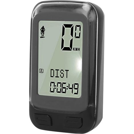 Compteur kilométrique sans fil pour vélo de route et VTT, interface multifonctionnelle, grand écran, étanche, compatible avec cinq langues (1/5)