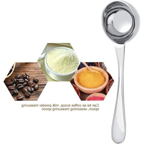 Dailygoods Messlöffel 15 ml Messlöffel Set Messlöffel aus Edelstahl (1/5)