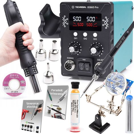 Estación de soldadura Techrebal 8586D KIT34