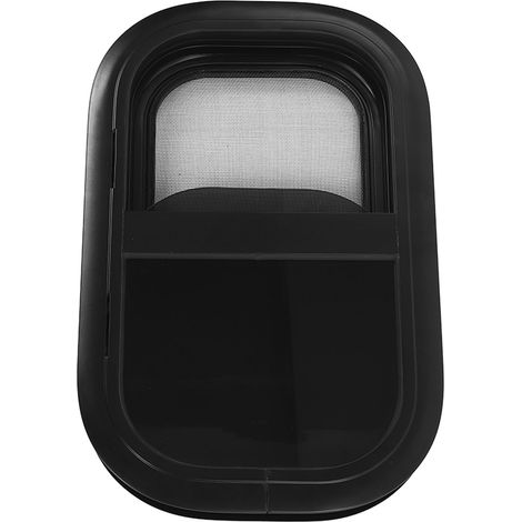 Wohnmobilfenster mit Moskitonetz, horizontal abgerundete Ecke, Aluminium-Schiebefenster, UV-beständig, Wandstärke 38-43 mm, für Wohnwagen und Wohnmobile. (1/5)