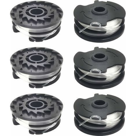 YMYNY 6er-Pack Ersatzspulen für Trimmerfaden für LIDL Parkside PRTA 20-Li A1, B2, C3, PRT 550 A1, A3, PRT 300 A1 Rasentrimmer (1/5)