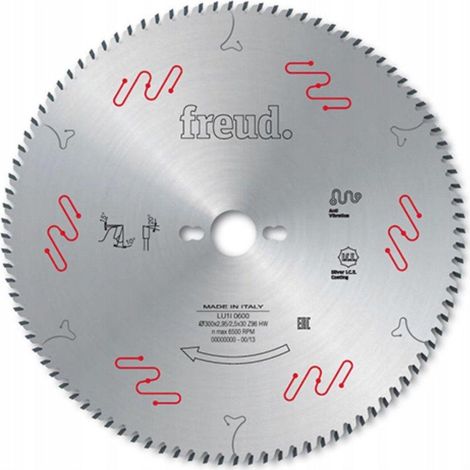 Lame pour panneaux en bois/contreplaqués FREUD - Ø350 3,5/2,5 AL30 Z84 BA - F03FS04895 -LU2B 1600 (1/3)