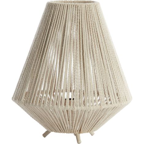 Light & Living - tischlampe - Felida - beige - metall -
