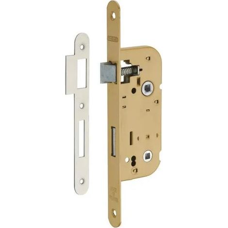 Einsteckschloss, Achse 40mm, mit V/BR-Verschluss, epoxy Bronze