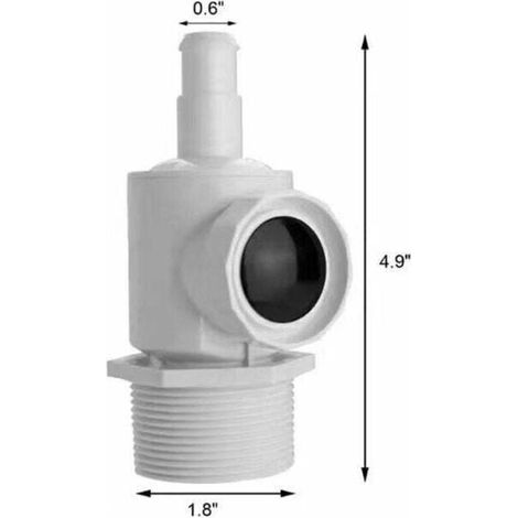Compatible avec les robots nettoyeurs de piscine Polaris 280 180 380 480 3900 Sport 9-100-9002 à montage mural enfichable-2PCS