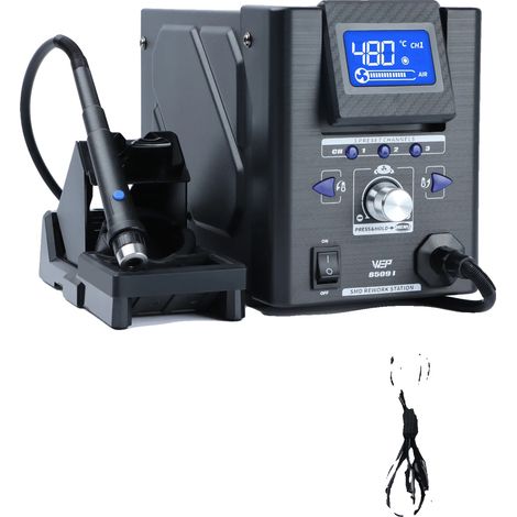 Station de Rework à Air Chaud, Contrôle Précis, Applications Polyvalentes, WEP-8509-I 8pcs, 220V EU-a (1/2)